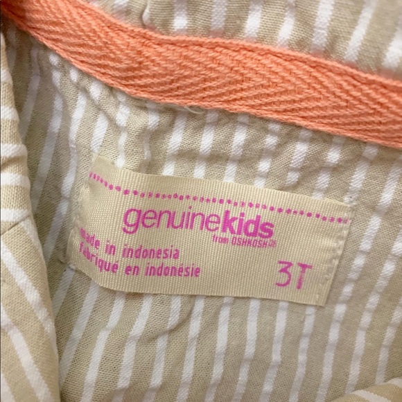 Genuine Kids NWT Striped blazer 3T - Picture 3 of 4